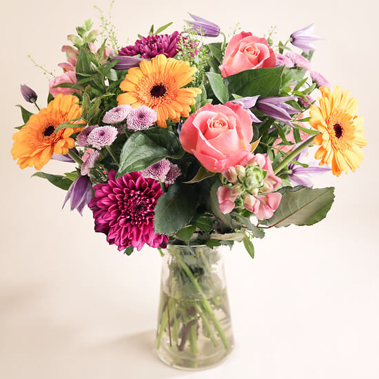 Poésie de Saison – roses, gerberas et chrysanthèmes, Fribourg